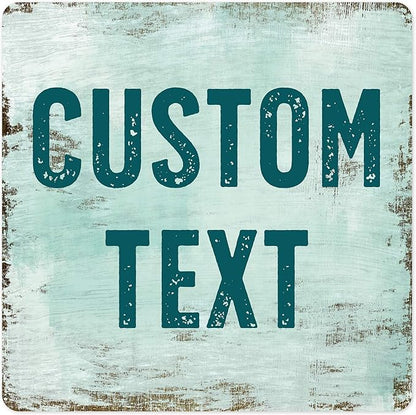 Custom Sign, Custom Street Sign, 11 Font Colors, 13 Font Styles, 4 Hole Options by MySignCenter