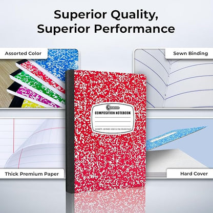 Rosmonde 5000 Pack Composition Notebooks Bulk, College Ruled, Jumbo Pallet of - Image 2