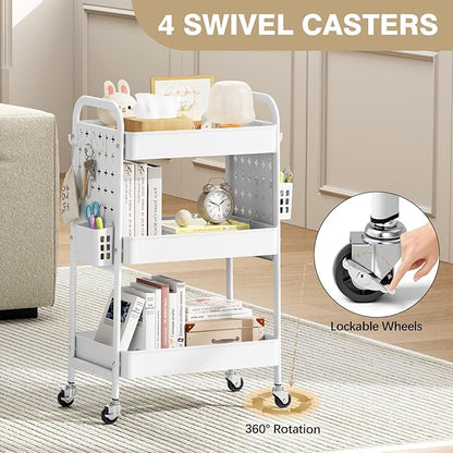 KINGRACK 3 Tier Rolling Cart - Image 4