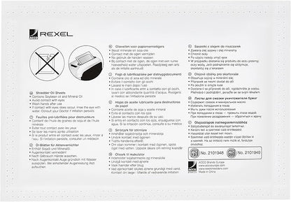 Rexel Shredder Oil Sheets, A5 Size, Shredder Maintenance - Image 3