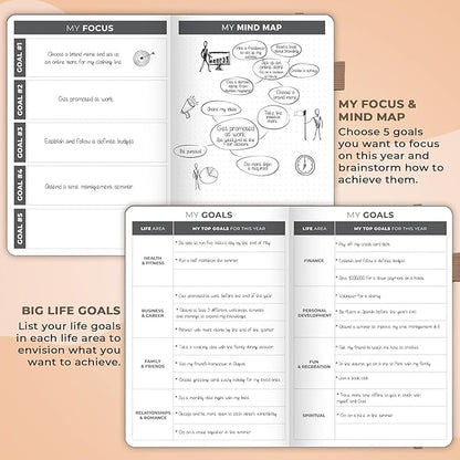 Clever Fox Planner – Undated Weekly & Monthly Planner - Image 6
