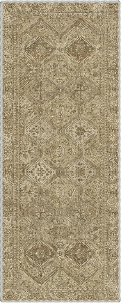 GENIMO Runner Rug 2x5 Non Slip Machine Washable Hallway Runner Rug, Low Pile - Image 5