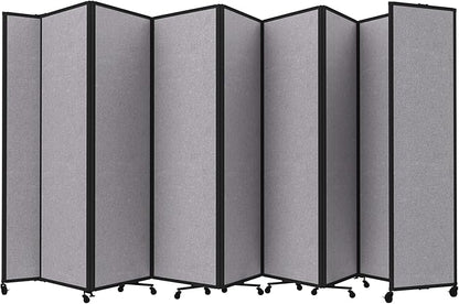 Versare Room Divider 360 Portable Wall Partition | Folding Panels | Large by VERSARE