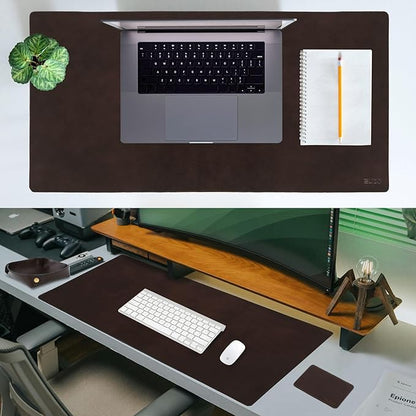 Elizo Leather Desk Mat Desk Pad Blotter Set - Image 6