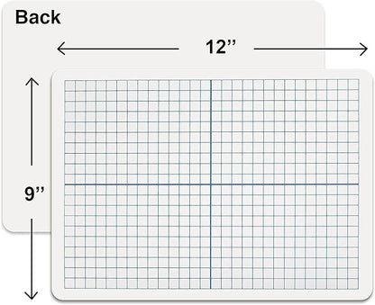 Dry Erase XY Axis Graph Lap Boards 9”X12” - Image 6