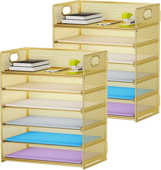 Marbrasse 2 Pack Desk Organizer by Marbrasse
