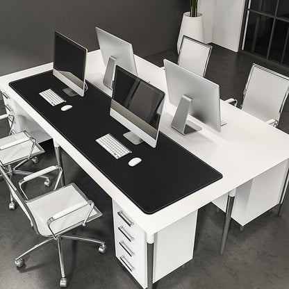 CENNBIE Leather Desk Mat Large, 66.9" x 16" Desk Pad Blotter Protector - Image 5