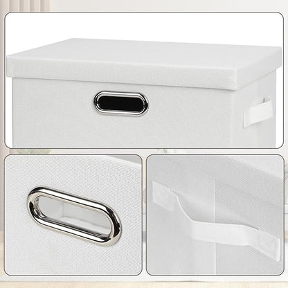 Graciadeco Medium 15" 21 Quart Collapsible Stackable Storage Bins - Image 6