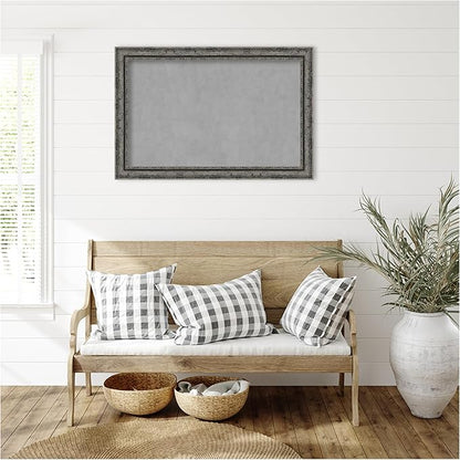 Amanti Art Black Framed Magnetic Board 24x36 Large Vision Board - Image 5