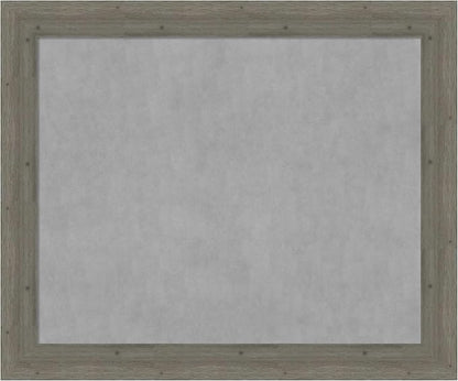 Amanti Art Grey Framed Magnetic Board 39x47 X-Large Vision Board by AmantiArt