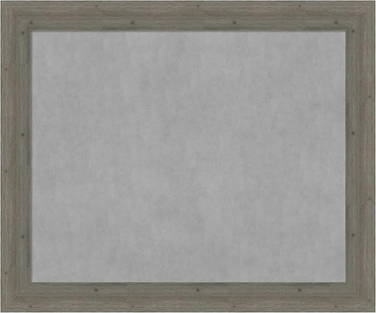 Amanti Art Grey Framed Magnetic Board 39x47 X-Large Vision Board by AmantiArt