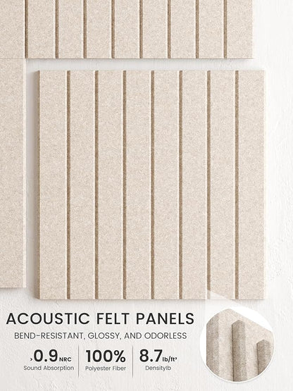 Bumusty Large Cork Board Alternative-36 x24 Felt Bulletin Board Tiles, - Image 3