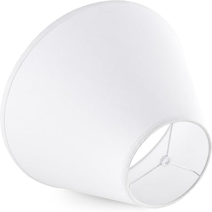 GO&SO 2pcs Pure White Large Lamp Shades, Empire Lamp Shade 6.5" Top x 16.3" - Image 5
