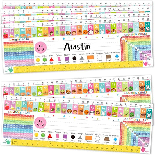 WALENGIF 36 Pcs Desk Name Tags for Classroom by WALENGIF