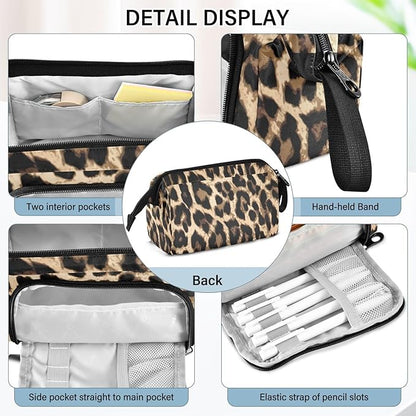 Bolaz Big Capacity Pencil Pen Case Pouch Bag School College Office Organizer - Image 4
