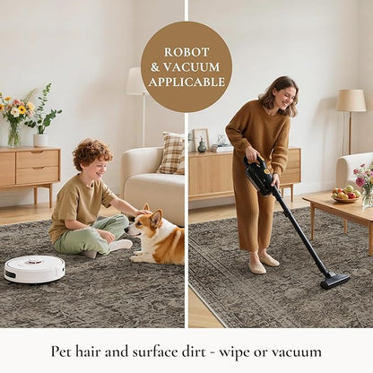 GENIMO 5x7 Area Rug Machine Washable Boho Rug - Image 7