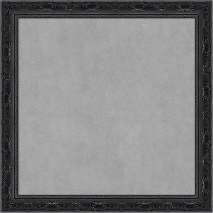 Amanti Art Black Framed Magnetic Board 28x28 Medium Vision Board by AmantiArt
