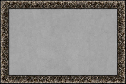 Amanti Art Black Framed Magnetic Board 25x37 Large Vision Board by AmantiArt