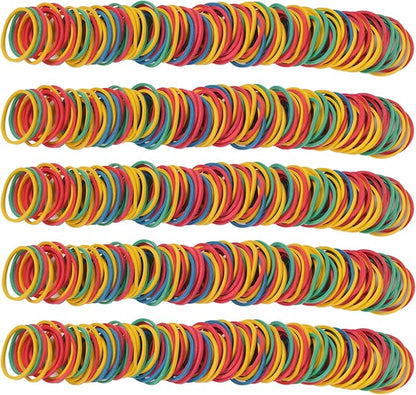 Rubber Bands Size#10 Elastic Rubber Band Multicolor 750pcs small Rubber Bands - Image 5