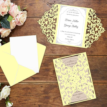 100 Sheets Yellow Cardstock 8.5 x 11 Thick Paper, Goefun 80lb Card Stock - Image 4