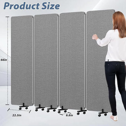 Acoustic Room Divider Privacy Panel - Image 6