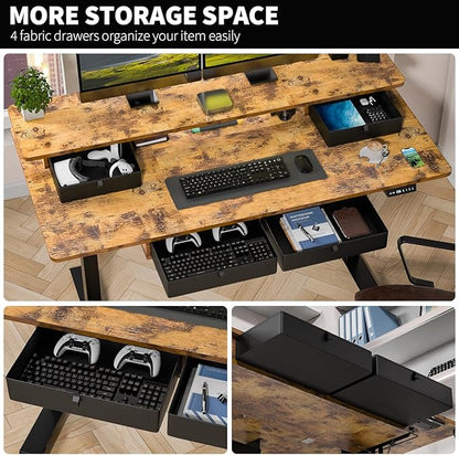 Kingant 55 x 30 Inch Electric Standing Desk - Image 6