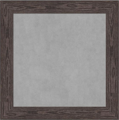 Amanti Art Black Framed Magnetic Board 30x30 Medium Vision Board by AmantiArt
