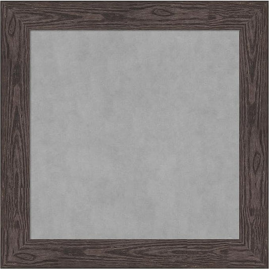 Amanti Art Black Framed Magnetic Board 30x30 Medium Vision Board by AmantiArt