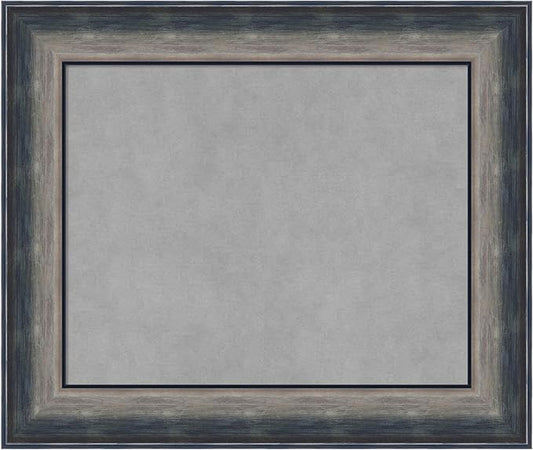 Amanti Art Silver Framed Magnetic Board 22x26 Small Vision Board by AmantiArt