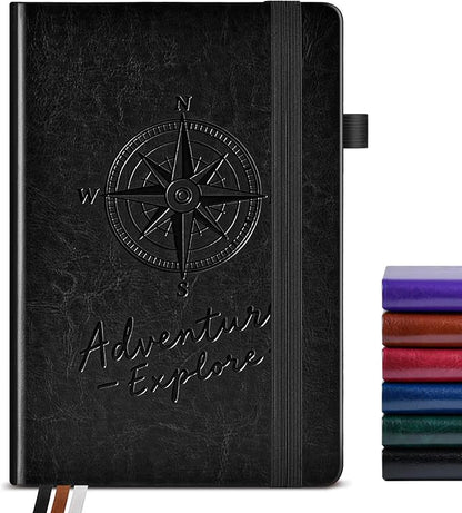 PAIBAS Blank Journal Notebook for Women Men, 160 Pages, A5 Hardcover Sketchbook by PAIBAS