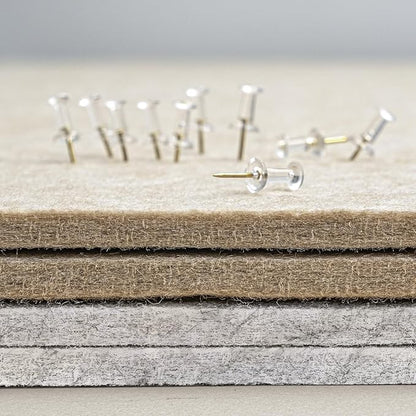 Bulletin Board, 24 x 18 inches Felt Board Decorative Pin Board, Cork Board - Image 4