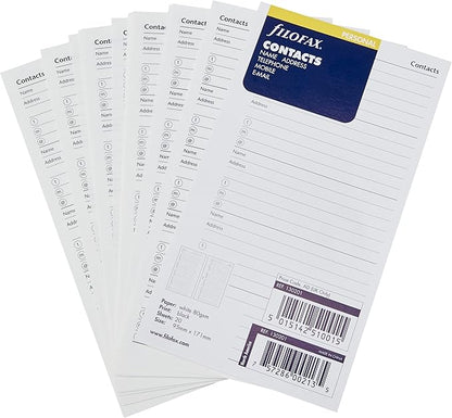 FILOFAX Name/Address/Telephone Refill - Image 3