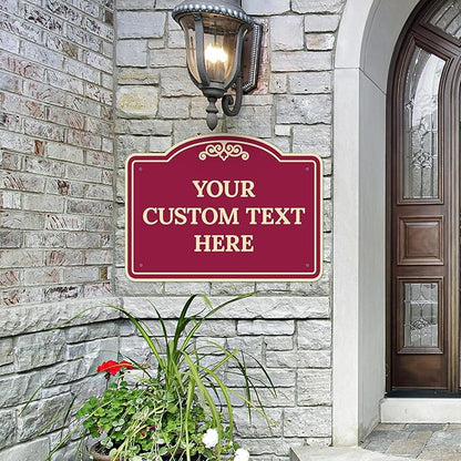 Custom Decorative Sign, Personalized Metal Sign - Image 2