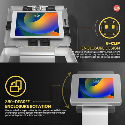 Premium Kiosk Floor Stand – CTA Locking Support Base Kiosk - Image 5