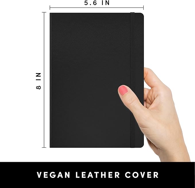 PAPERAGE Graph Paper Journal Notebook, 160 Pages, Medium 5.6 in x 8 in - Image 2