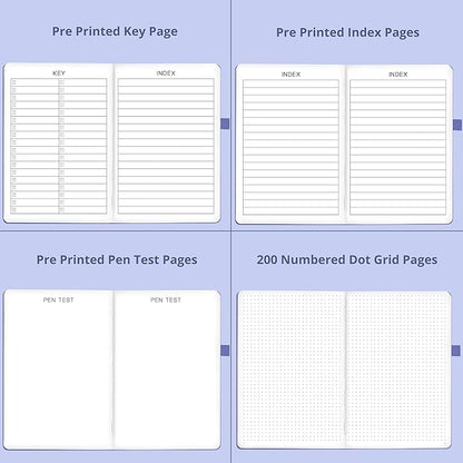 Bullet Dotted Journal – 140gsm Bleed Proof Thick White Paper – 200 Numbered Dot - Image 6