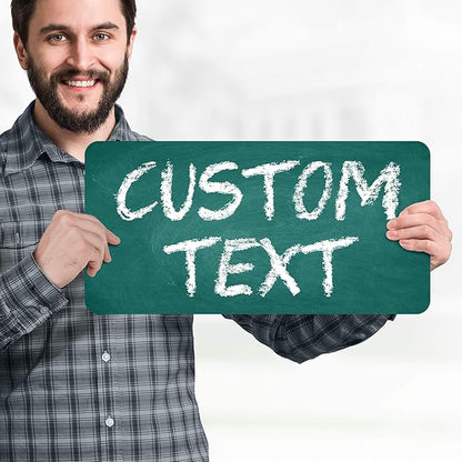Custom Sign, Custom Street Sign, 11 Font Colors, 13 Font Styles, 4 Hole Options - Image 2