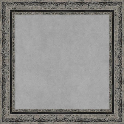 Amanti Art Black Framed Magnetic Board 20x20 Small Vision Board by AmantiArt