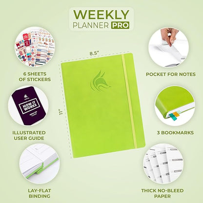 Clever Fox Planner PRO – Weekly & Monthly Life Planner to Increase Productivity - Image 2
