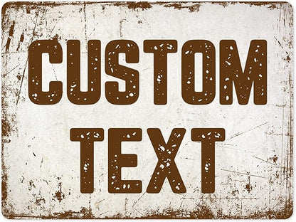 Custom Sign, Custom Street Sign, 11 Font Colors, 13 Font Styles, 4 Hole Options by MySignCenter