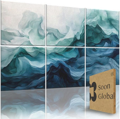 Soon Global Acoustical Wall Panels, 72 X 48 Inches Art Acoustic Panels by SoonGlobal