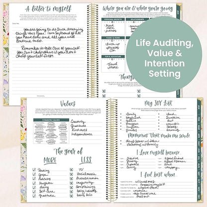 bloom daily planners 2026 Hardcover Calendar Year Goal & Vision Planner - Image 5