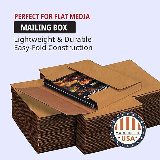 Tape Logic TLM1291 Easy-Fold Mailers, 12 1/8" x 9 1/8" x 1" - Image 4