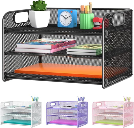 Samstar 3 Tier Letter Tray Paper Organizer by Samstar