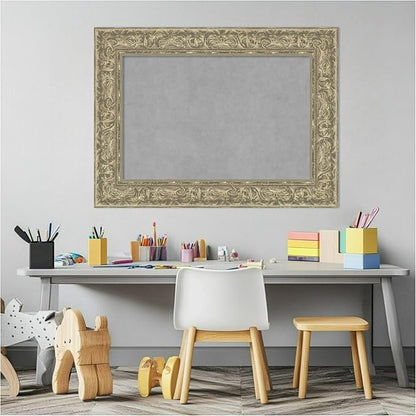 Amanti Art Silver Framed Magnetic Board 23x31 Medium Vision Board - Image 5