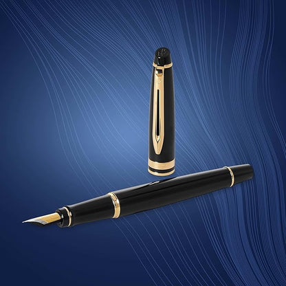 Waterman Expert Fountain Pen, Gloss Black - Image 5