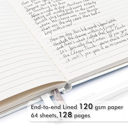 feela 12 Pack Notebooks Journals Bulk, Hardcover Notebook Classic Ruled Lined - Image 3
