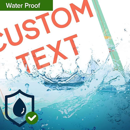Custom Sign, Custom Street Sign, 11 Font Colors, 13 Font Styles, 4 Hole Options - Image 7