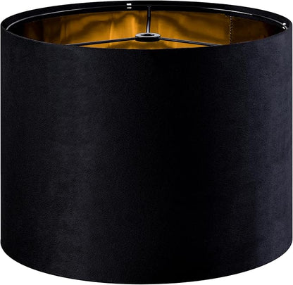 GO&SO Black Velvet Lamp Shades by GOSO