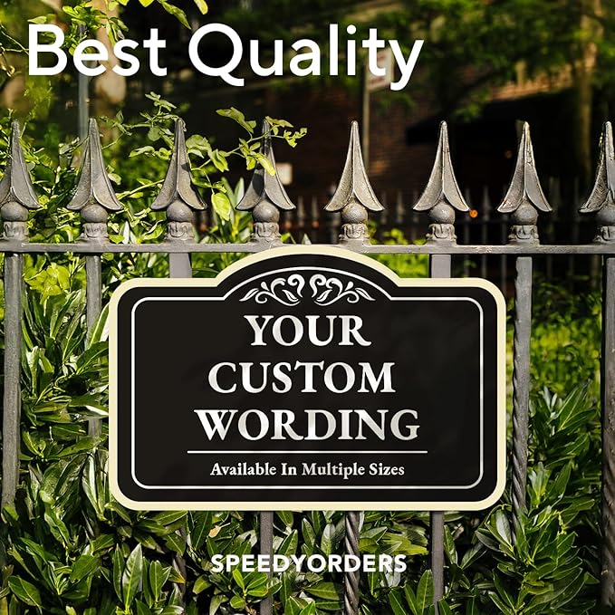 Custom Carved Metal Signs, Personalized Aluminum Design, Driveway Waterproof - Image 7